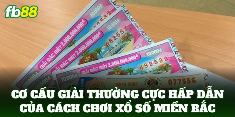 Cơ cấu giải thưởng cực hấp dẫn của Cách Chơi Xổ Số Miền Bắc