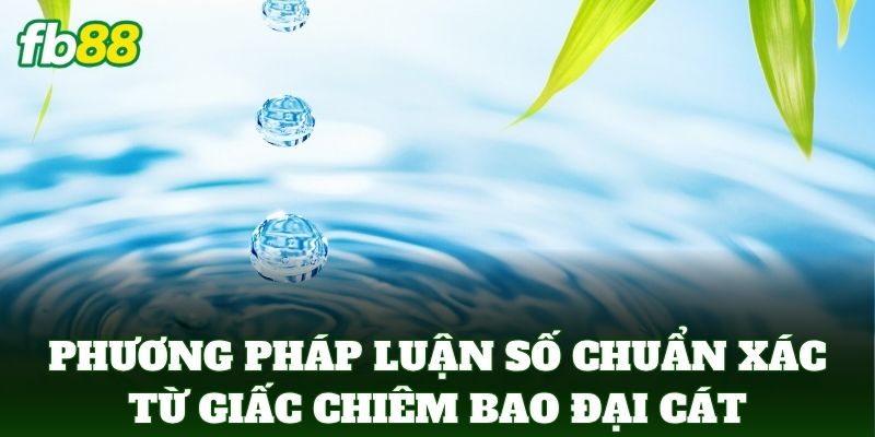 Phương pháp luận số chuẩn xác từ giấc chiêm bao đại cát