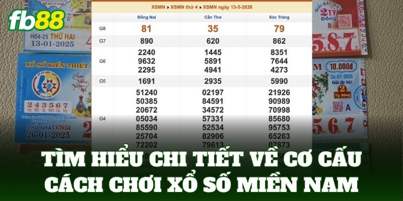 Tìm hiểu chi tiết về cơ cấu Cách Chơi Xổ Số Miền Nam