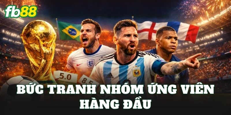 Bức tranh nhóm ứng viên hàng đầu