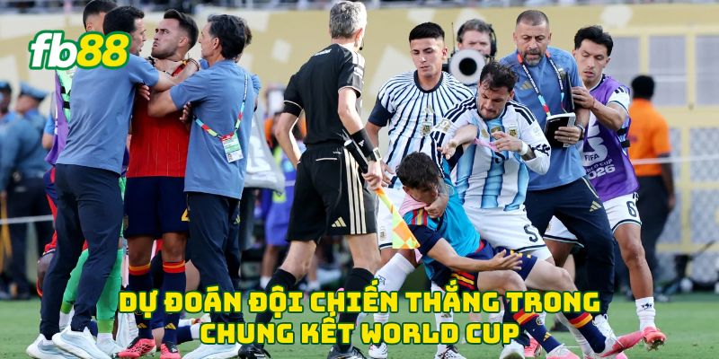Dự đoán đội chiến thắng trong chung kết World Cup