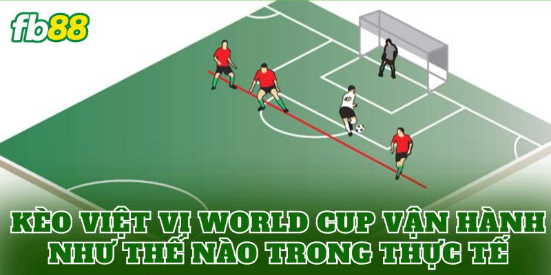 Kèo việt vị World Cup vận hành như thế nào trong thực tế