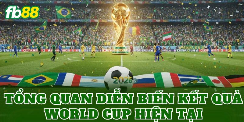 Tổng quan diễn biến kết quả World Cup hiện tại