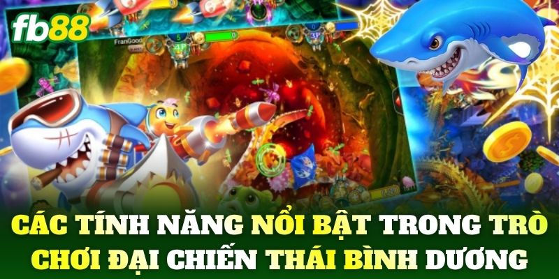 Các tính năng nổi bật trong trò chơi Đại Chiến Thái Bình Dương