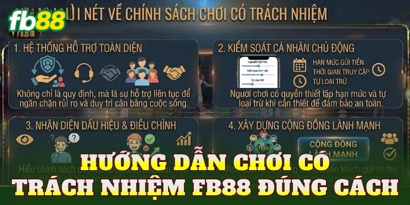 Hướng dẫn chơi có trách nhiệm FB88 đúng cách
