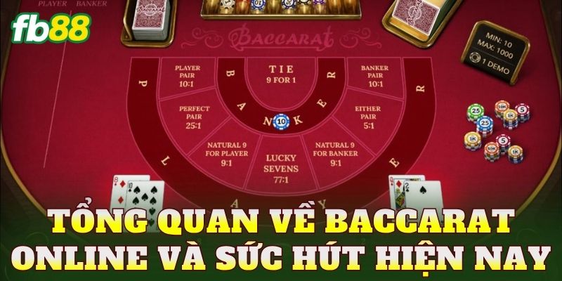 Tổng quan về Baccarat online và sức hút hiện nay