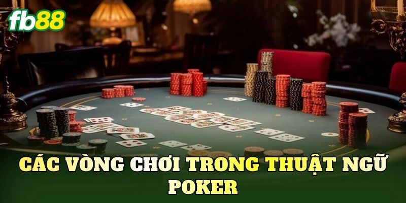 Các vòng chơi trong thuật ngữ Poker